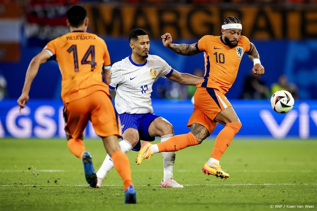 Oranje besluit boeiend schouwspel met gelijkspel tegen Frankrijk