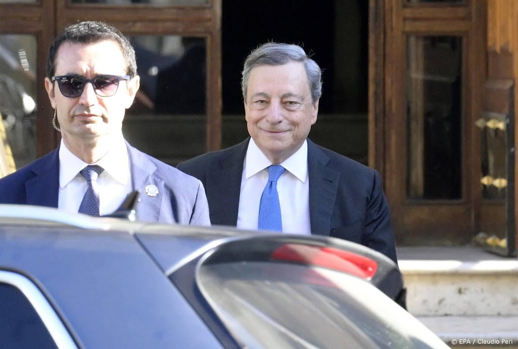 Italiaanse premier Draghi opnieuw naar president