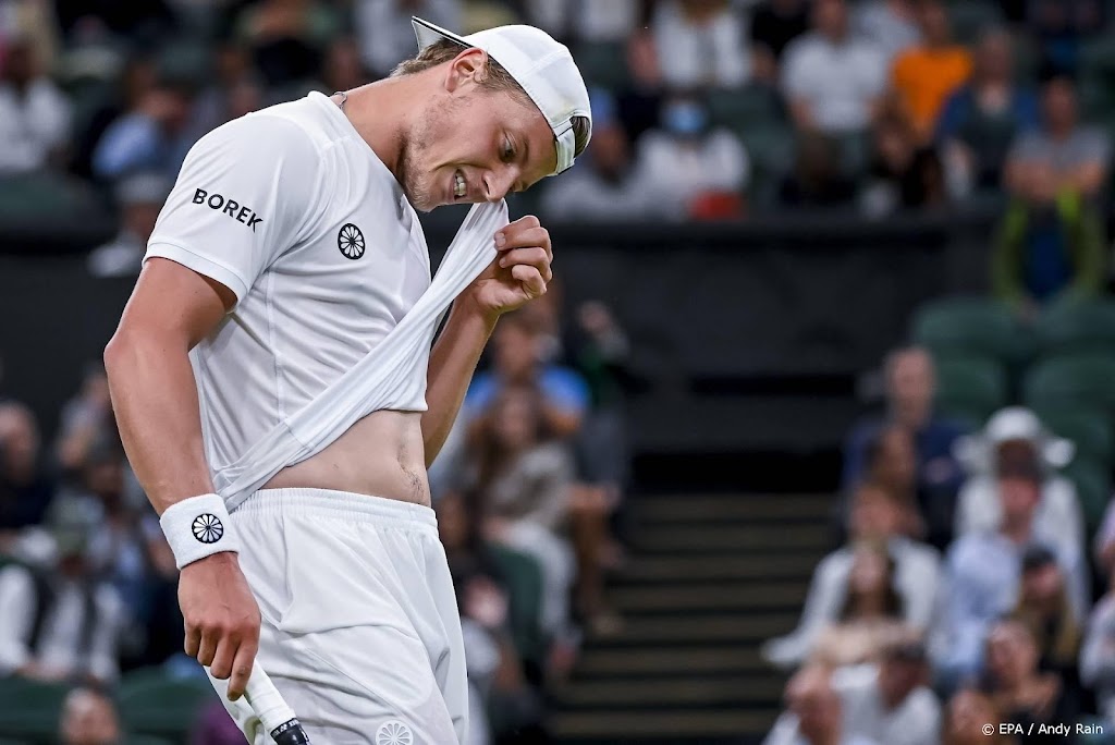 Tennisser Van Rijthoven geeft geblesseerd op bij challenger in VS