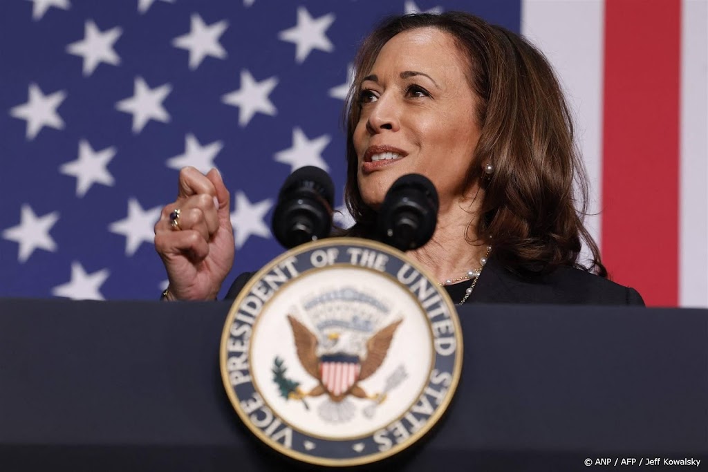 Harris wil presidentskandidaat worden na terugtrekking Biden