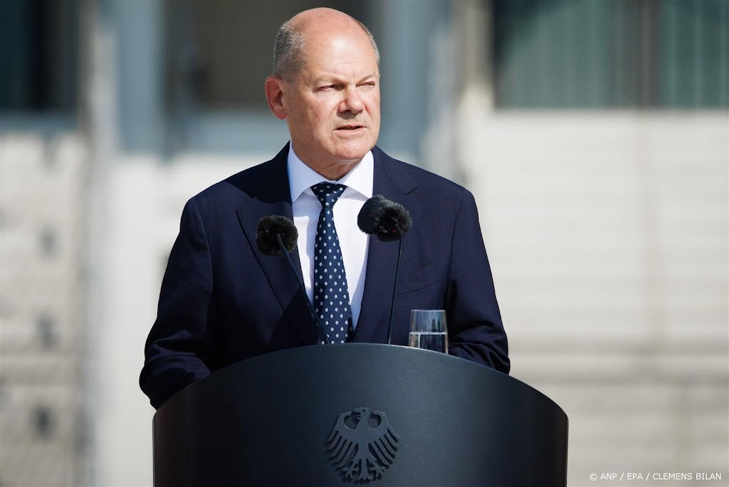 Bondskanselier Scholz: besluit van Biden verdient respect