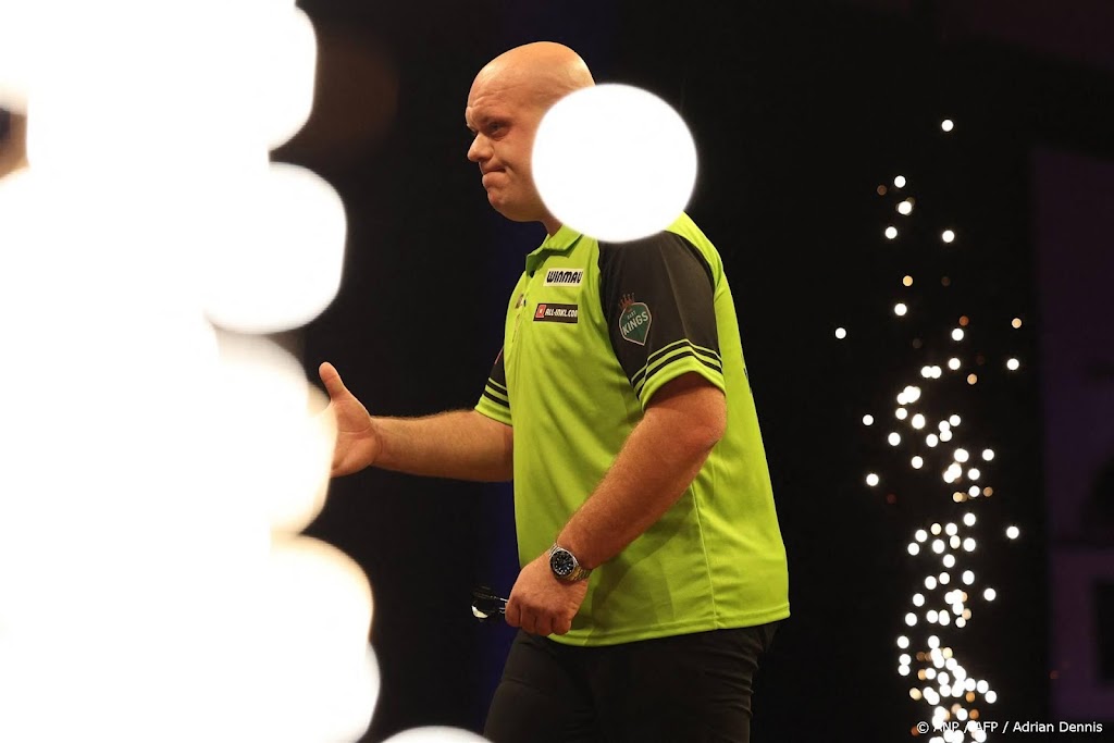 Van Gerwen grijpt bij World Matchplay naast vierde titel