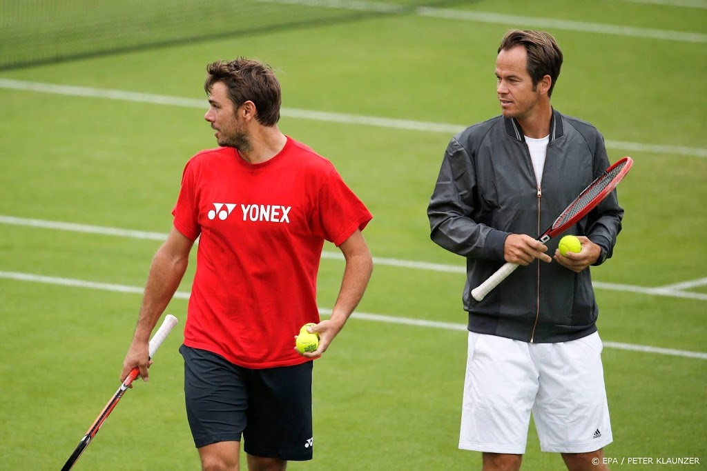 Tennisser Wawrinka weg bij coach Norman