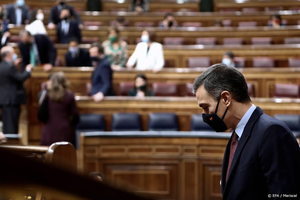 Motie van wantrouwen tegen Spaanse premier Sánchez
