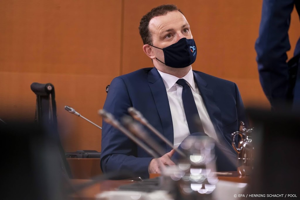 Duitse minister van Volksgezondheid test positief op corona