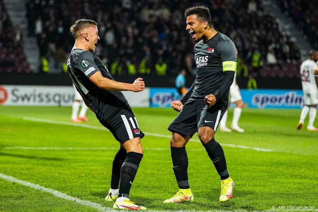 AZ behaalt kostbare zege in Roemenië tegen CFR Cluj
