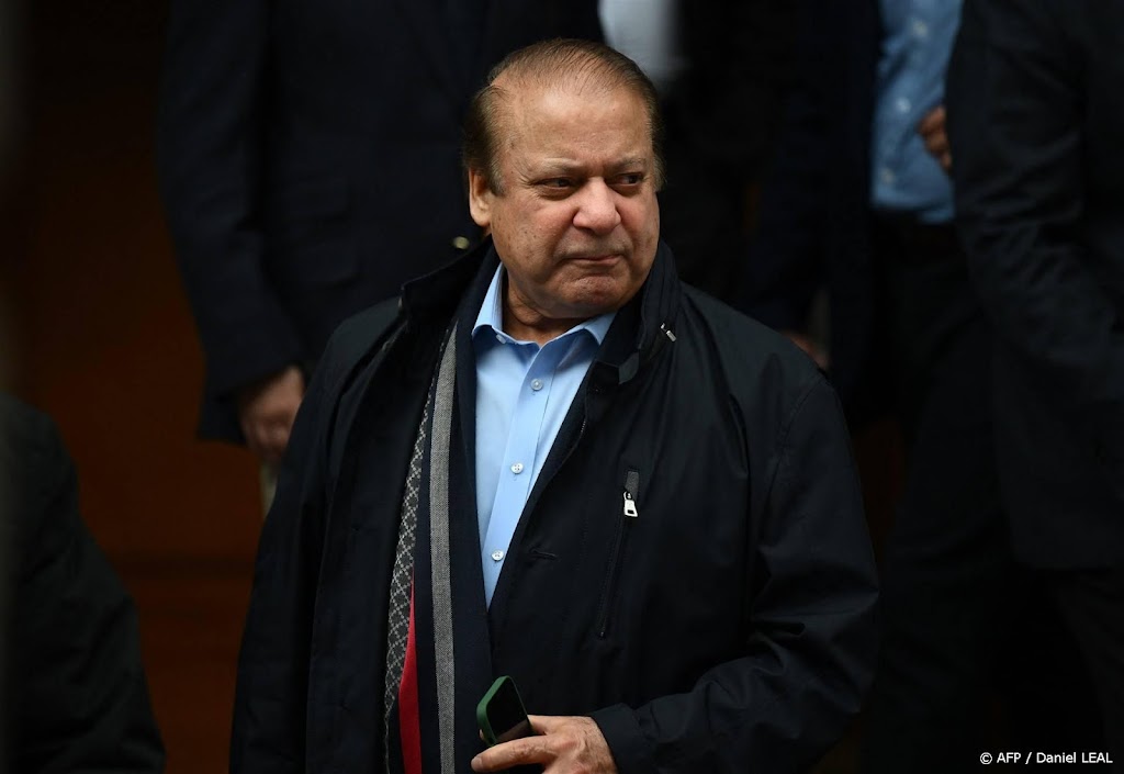 Oud-premier Sharif na vier jaar ballingschap terug in Pakistan