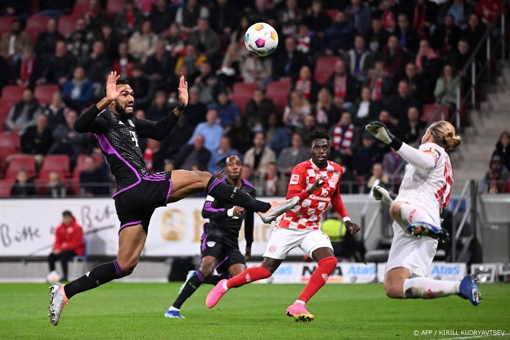 Bayern München wint zonder veel moeite bij Mainz