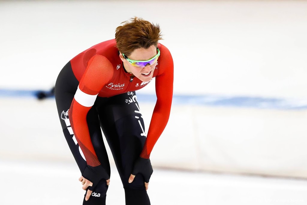Schaatsster Ter Mors leidt na eerste dag NK allround
