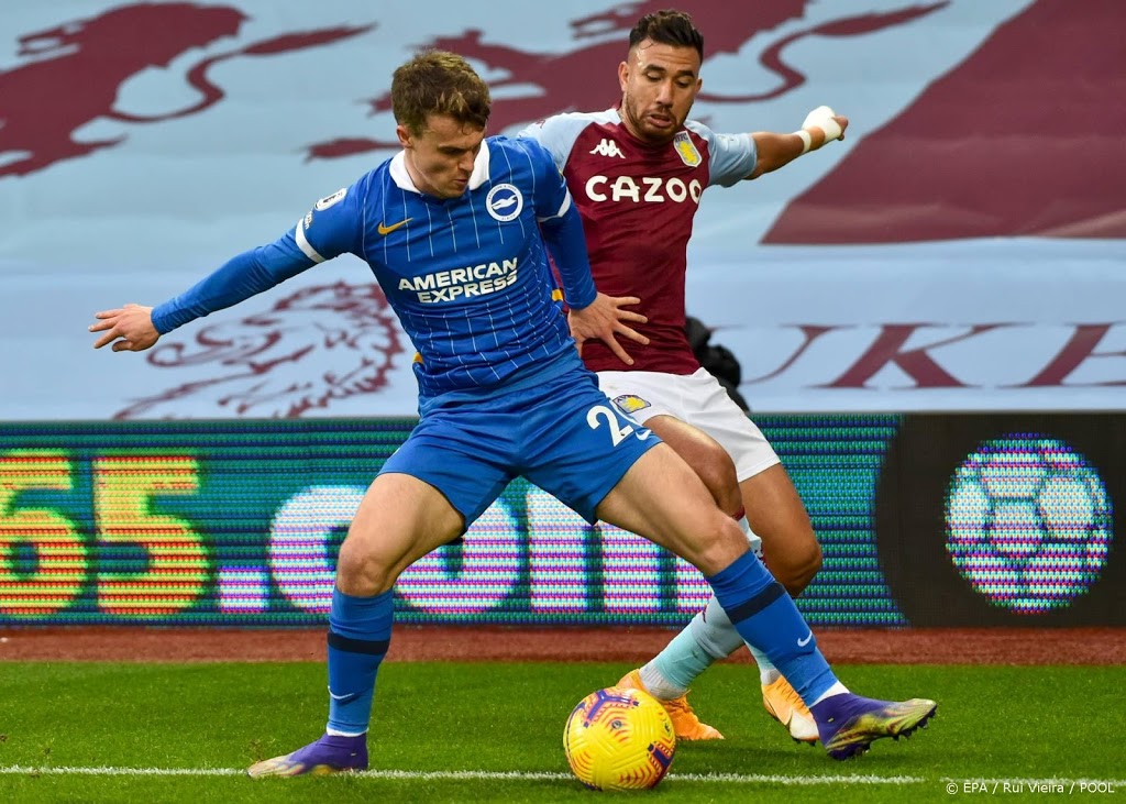 Brighton verslaat Aston Villa in Birmingham