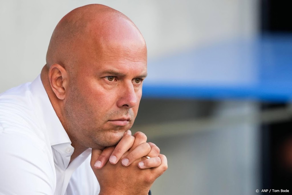 Trainer Slot geniet een helft van Feyenoord