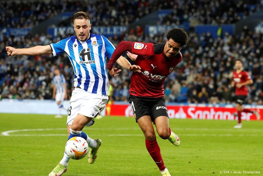 Real Sociedad koploper af na doelpuntloos gelijkspel