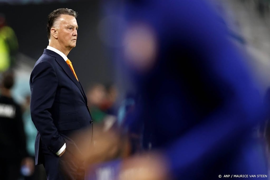 Bondscoach Van Gaal zag veel spanning bij zijn spelers