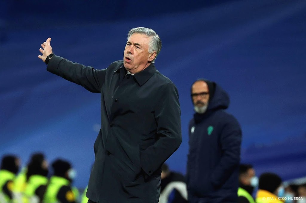 Zorgen door vele afwezigen voor Real-trainer Ancelotti