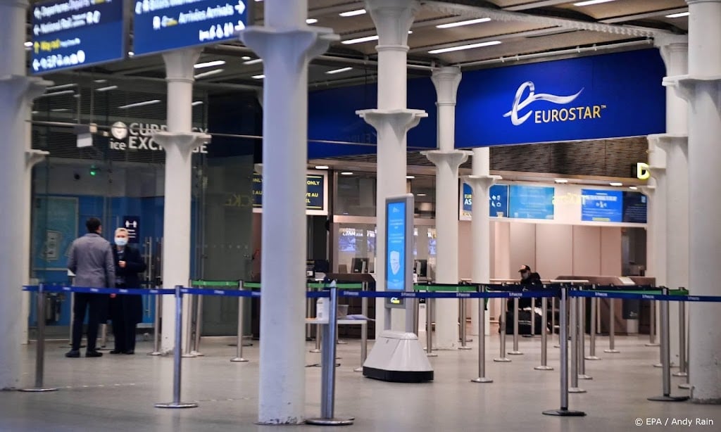 Britse beveiligers Eurostar-treinen blazen staking af