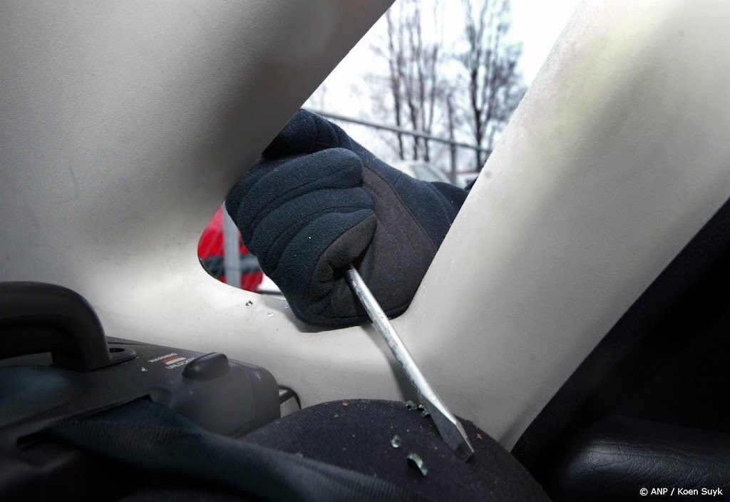 Daling diefstallen van auto's en motoren zet door