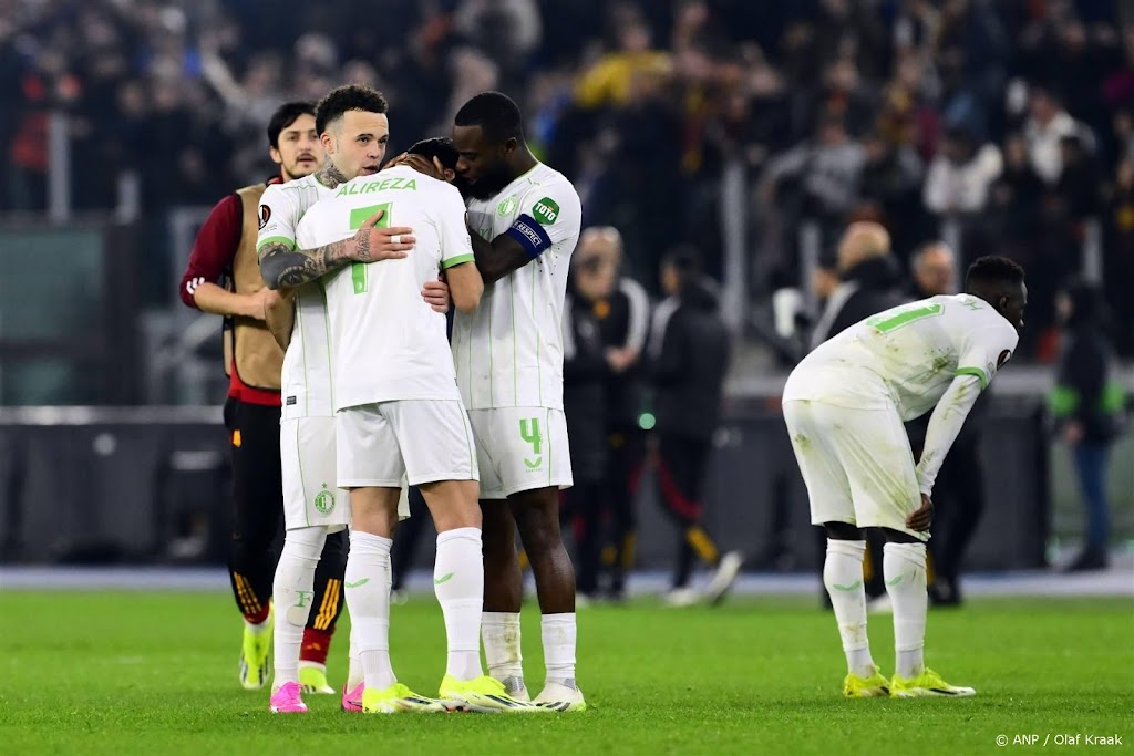 AS Roma schakelt Feyenoord opnieuw uit na strafschoppen