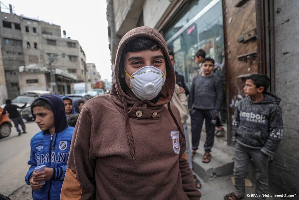 Eerste twee coronabesmettingen in Gaza