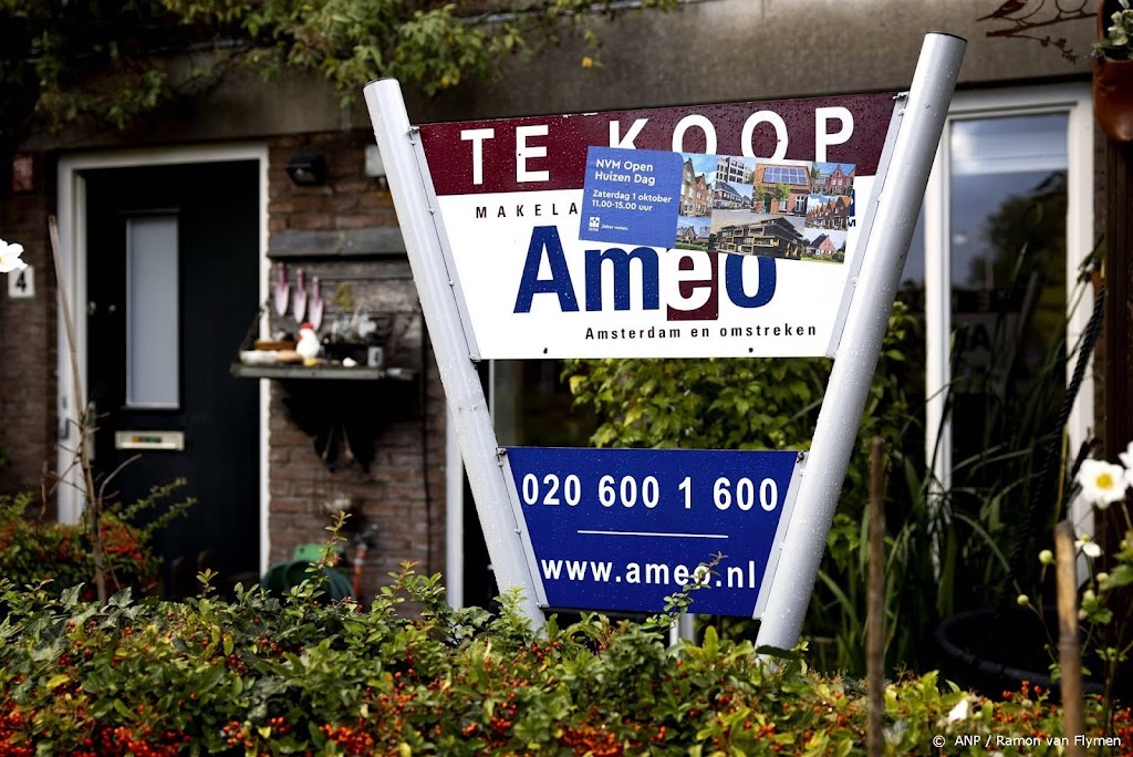 Koopwoningen in februari goedkoper dan jaar eerder