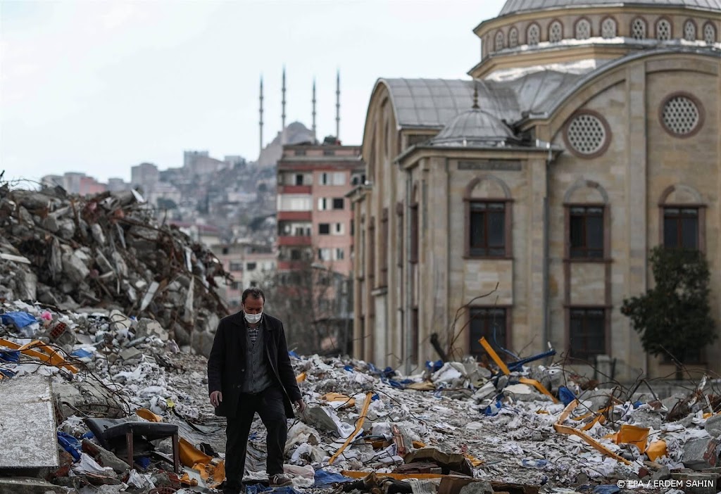 Dodental aardbevingen Turkije loopt verder op