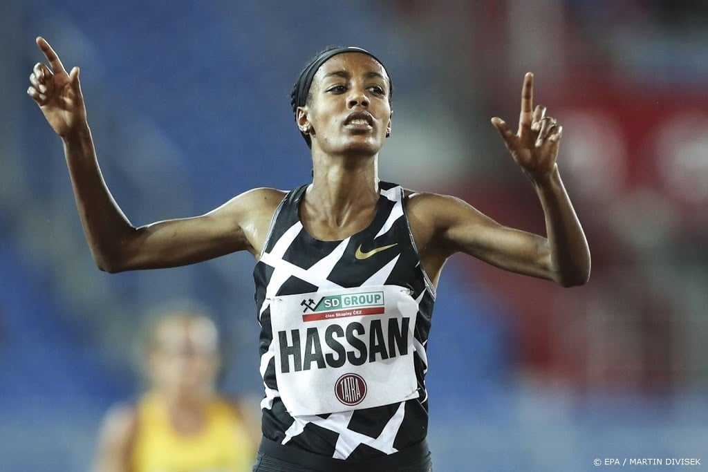 Atlete Hassan wint 800 meter in New York