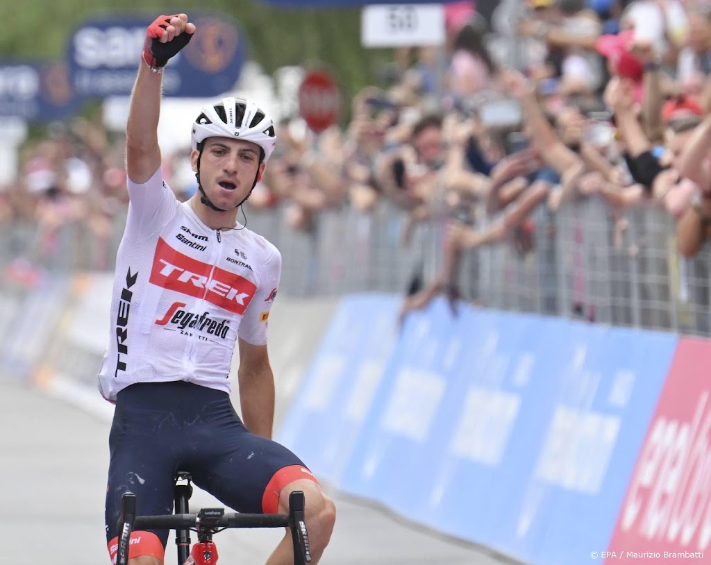 Ciccone soleert naar zege in bergrit Giro d'Italia