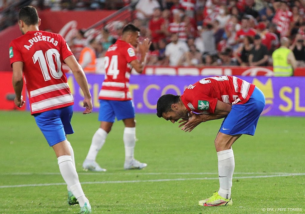 Granada degradeert na gelijkspel op laatste speeldag uit La Liga