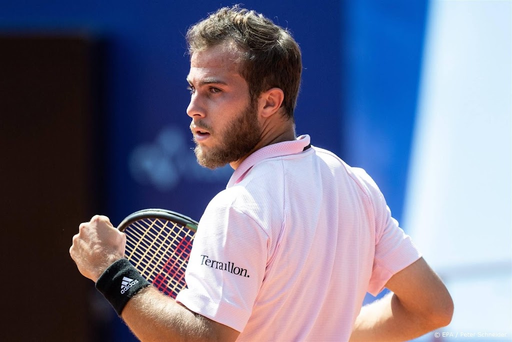Hoge boete voor tennisser Gaston vanwege onsportief gedrag
