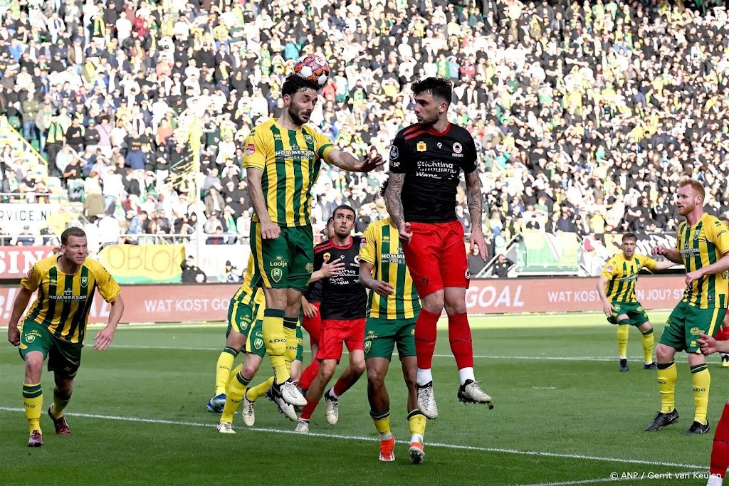 Excelsior wint eerste duel bij ADO in halve finales play-offs