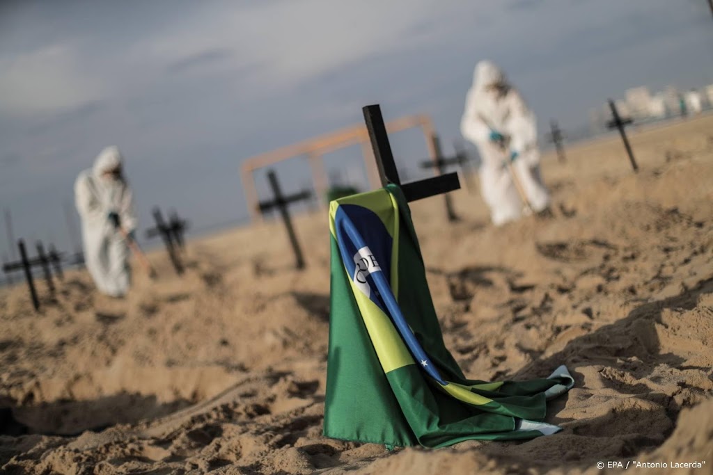 Meer dan 50.000 coronadoden in Brazilië