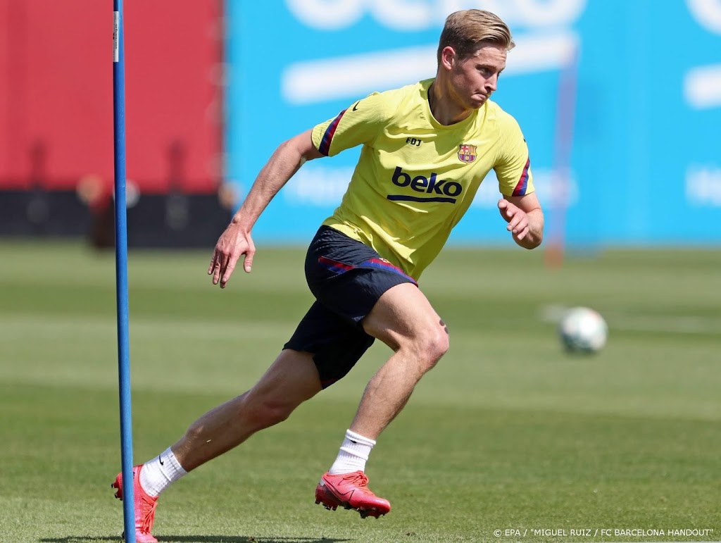 Barcelona verwacht Frenkie de Jong snel terug