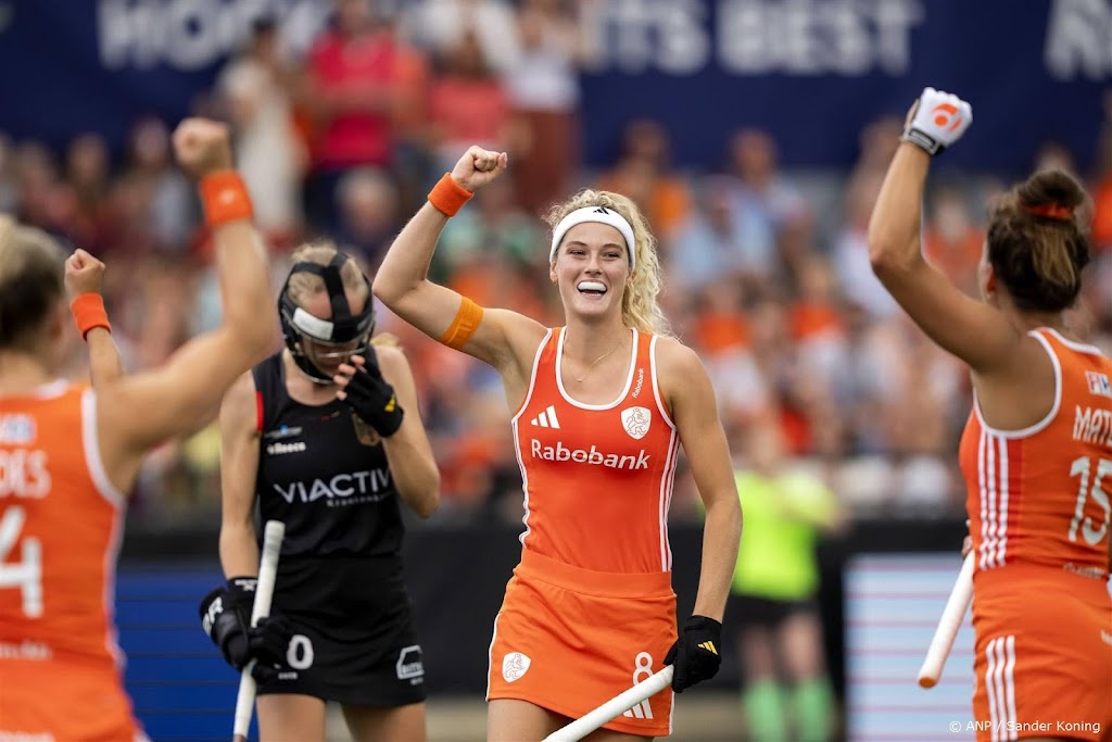 Hockeysters Oranje winnen Pro League na zege op Duitsland