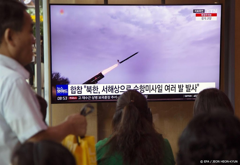 Noord-Korea lanceert opnieuw raketten zegt Zuid-Koreaanse leger