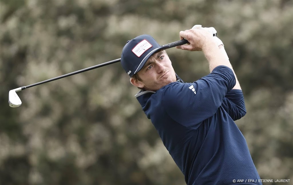 Golfer Dunlap (20) schrijft historie op PGA-tour