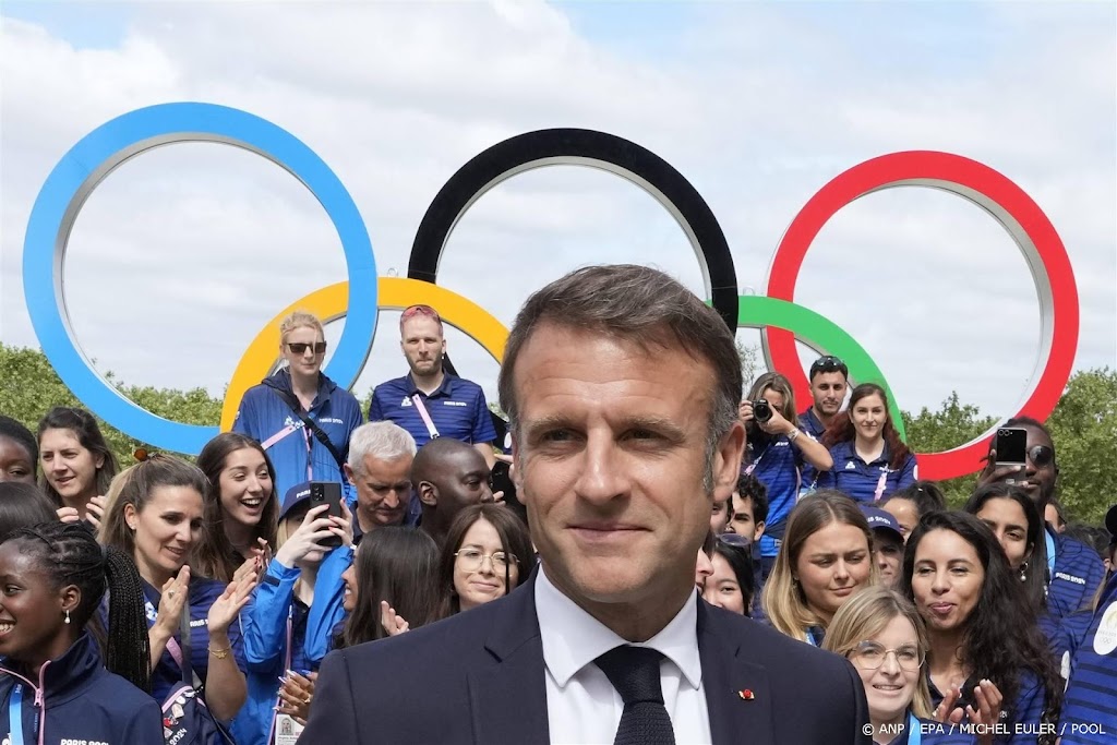 'Olympische week' voor Franse president Macron