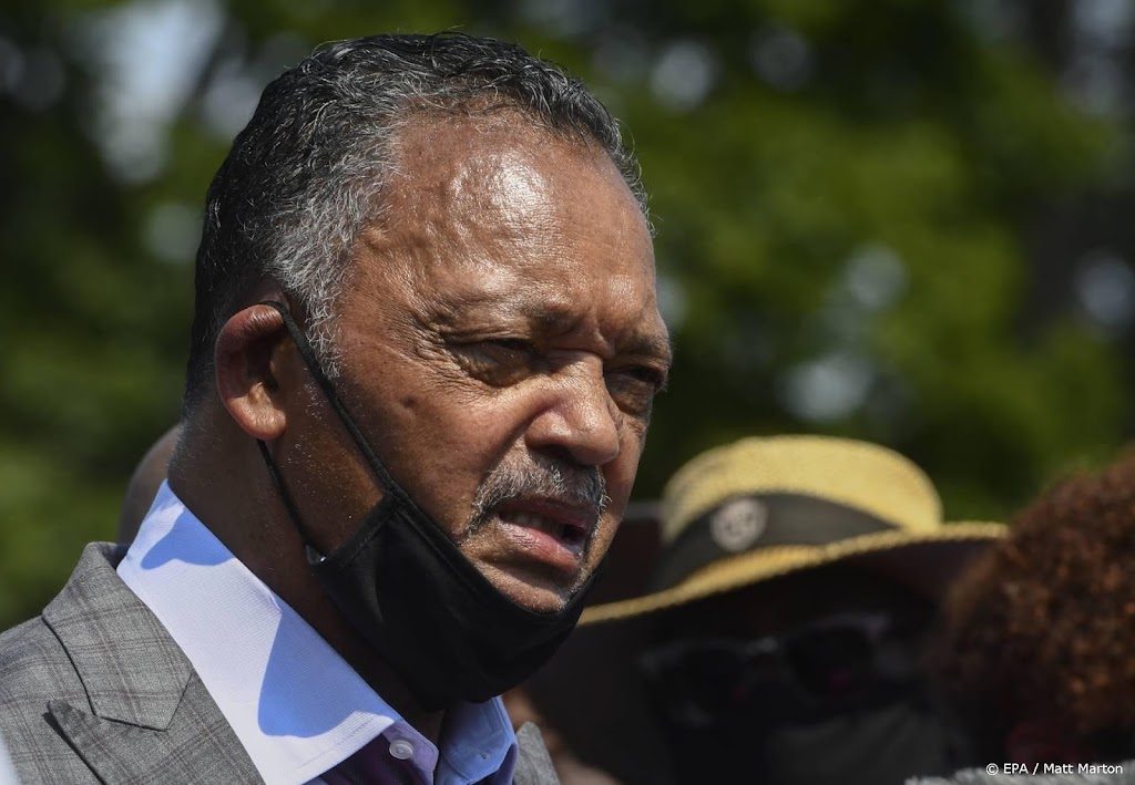 Bekende dominee Jesse Jackson (79) opgenomen met coronabesmetting