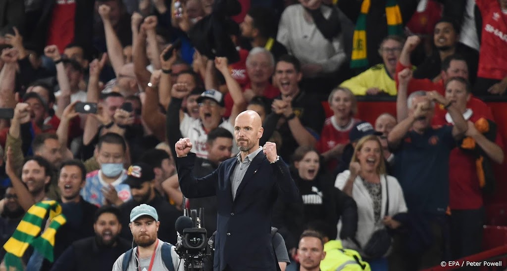 Manchester United-trainer Ten Hag blij met 'spirit' van spelers