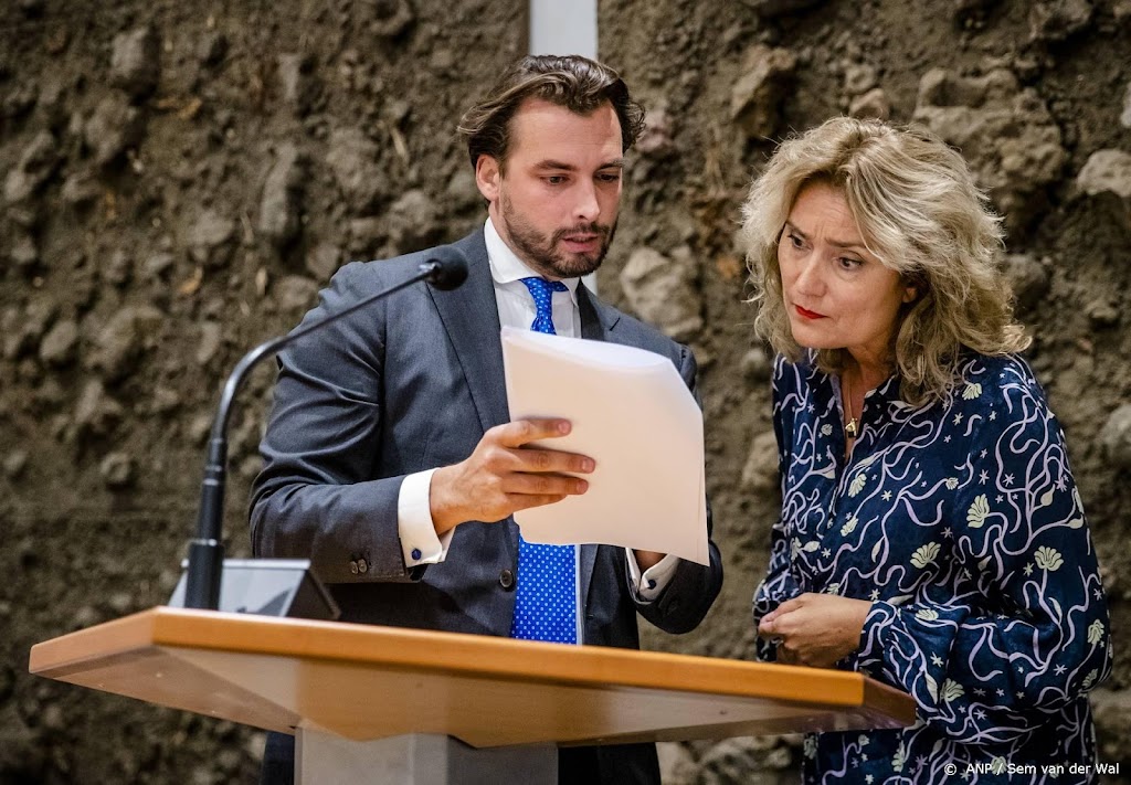 Bergkamp 'betreurt' voorval met Baudet, wil verder niet reageren
