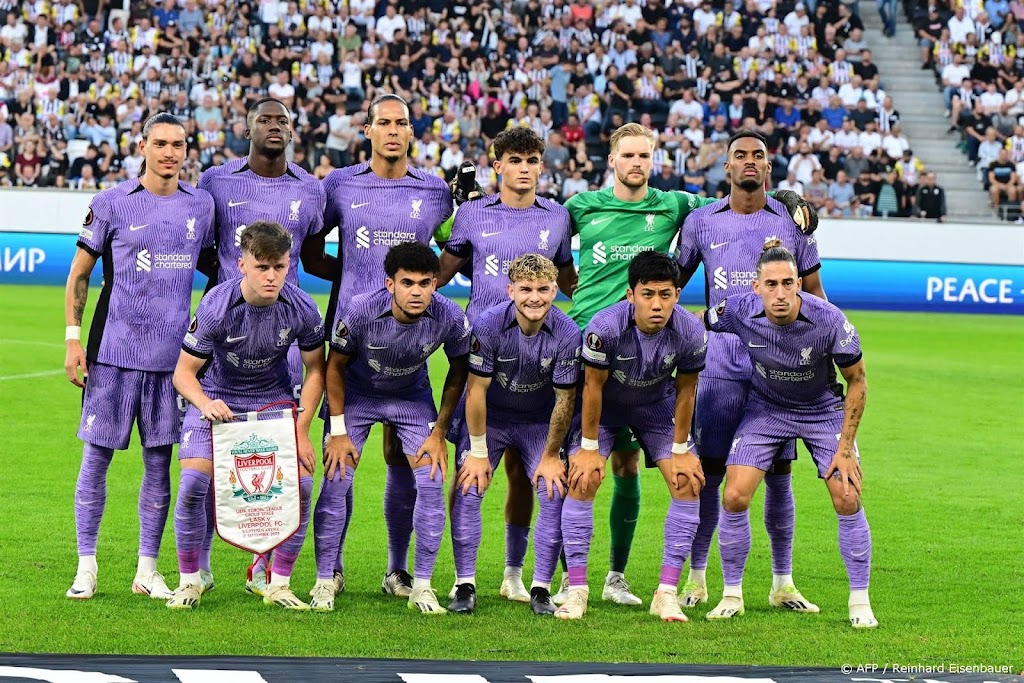 Gravenberch trots op debuut als basisspeler bij Liverpool