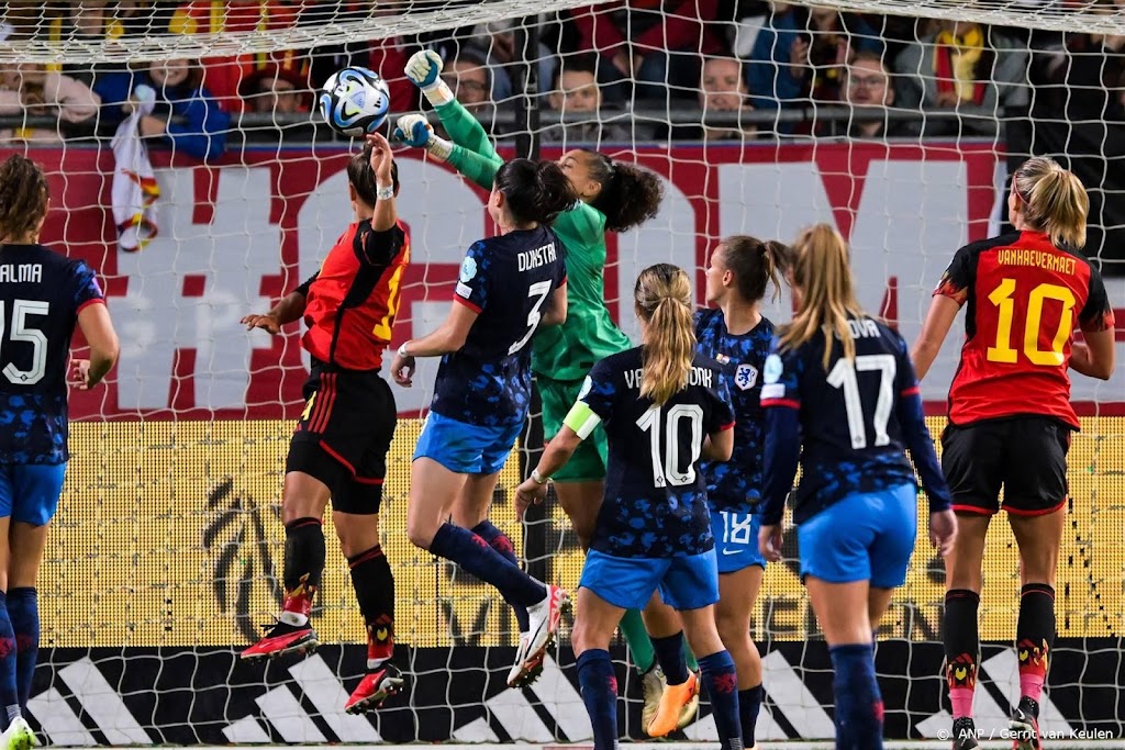 Voetbalsters verliezen in Nations League van België