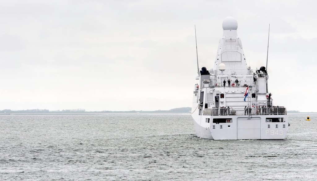 Bemanning Nederlands marineschip op Curaçao in quarantaine