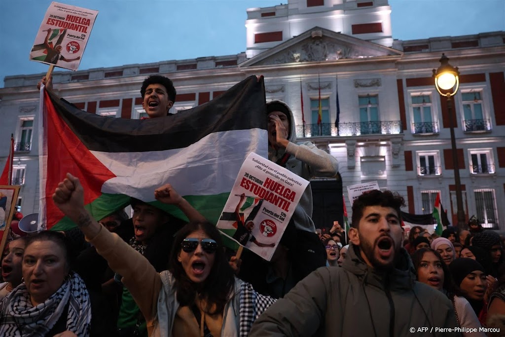 Opnieuw betogingen voor Palestijnen op verschillende plekken