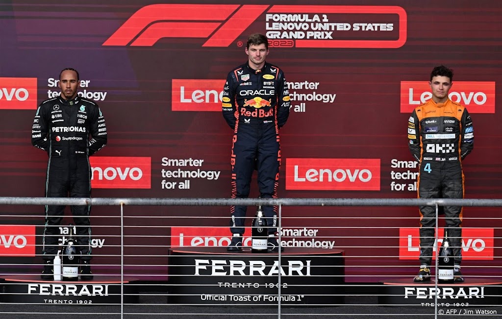 Verstappen trots na vijftigste zege in Formule 1