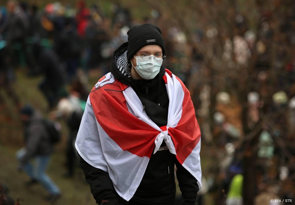 Politiegeweld bij protesten tegen Loekasjenko in Wit-Rusland