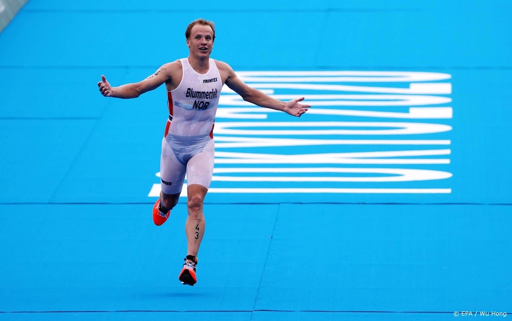 Triatleet Blummenfelt debuteert met wereldrecord op Ironman