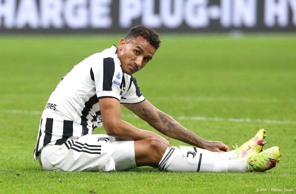 Juventus twee maanden zonder verdediger Danilo