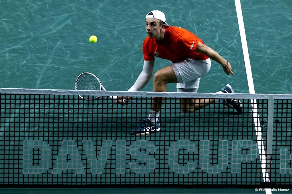 Oranje op achterstand in Daviscup na nederlaag Griekspoor
