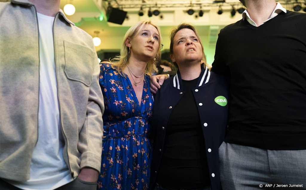 Eline Vedder, nummer 2 CDA, noemt exitpoll 'fascinerend'