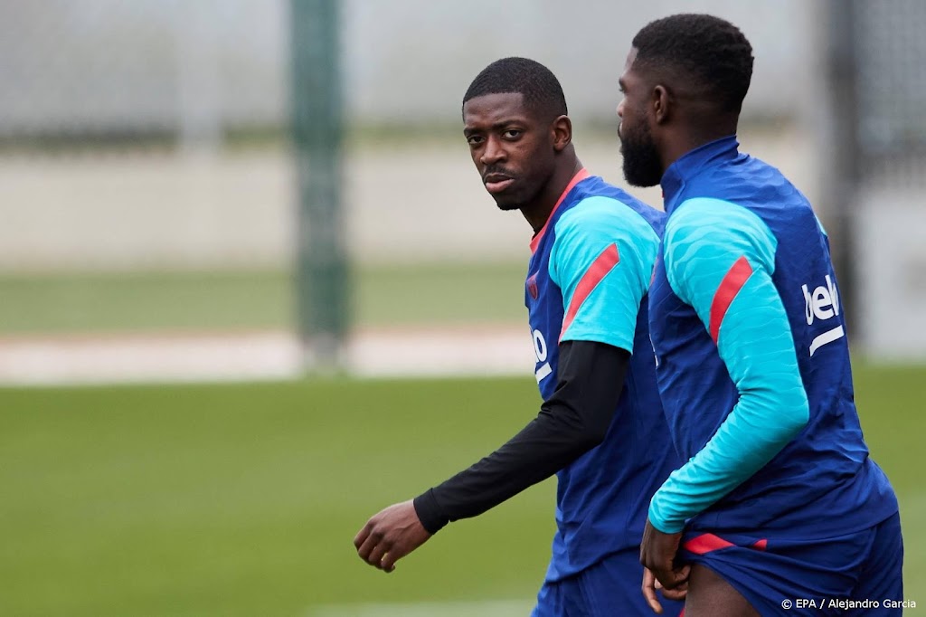 Dembélé komt niet opdagen bij Barcelona