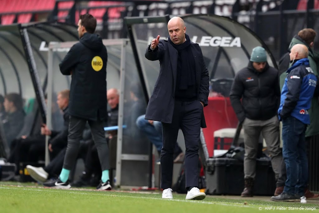 Feyenoord-trainer Slot heeft nu wel een leuk weekend